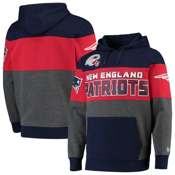 New England Patriots G-III Hands High Special Team Pullover Hoodie Size‎ Medium - Picture 2 of 11